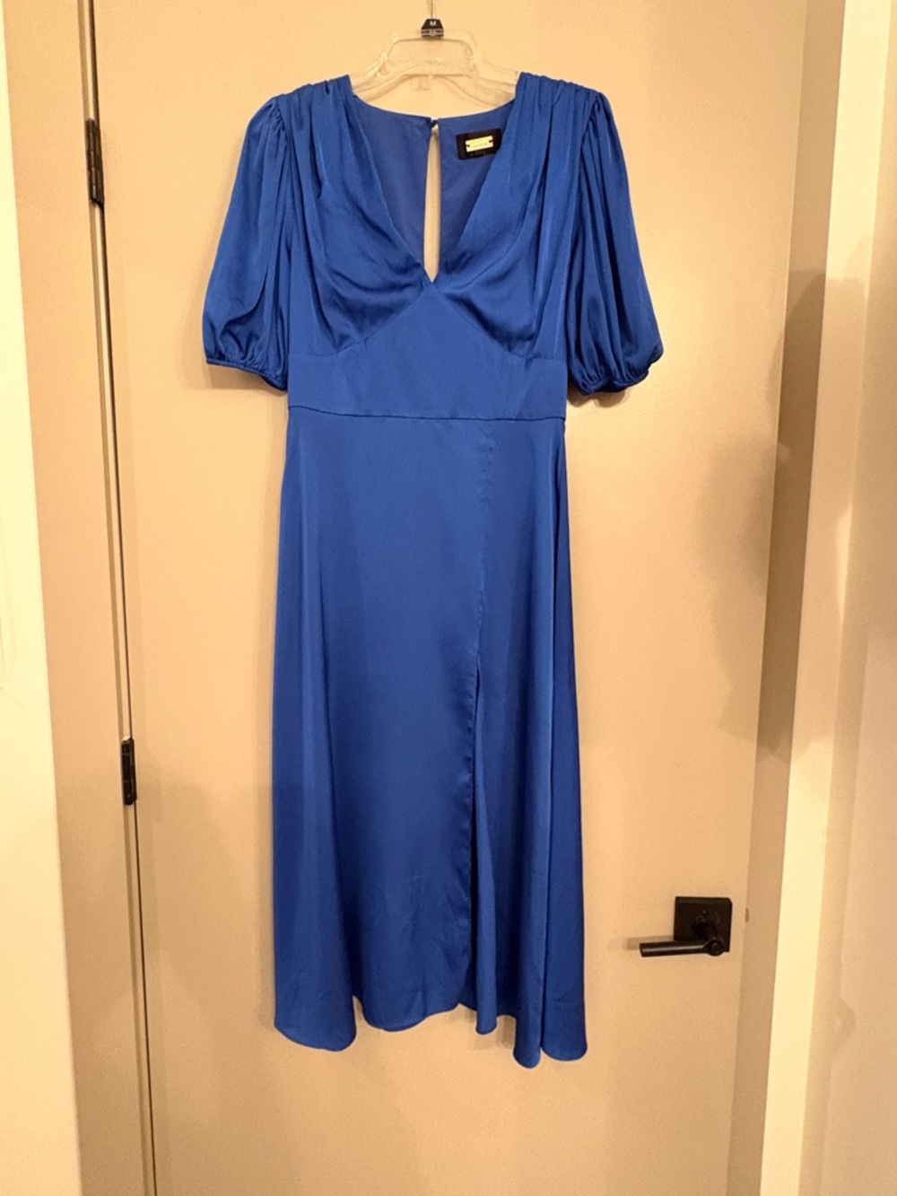 Royal Blue Midi Wedding Guest Dress